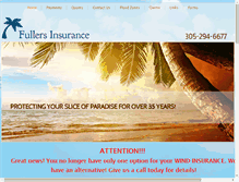 Tablet Screenshot of fullersinsurance.com